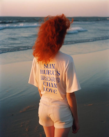 T-Shirt „Die Sonne schmerzt mehr als die Liebe“